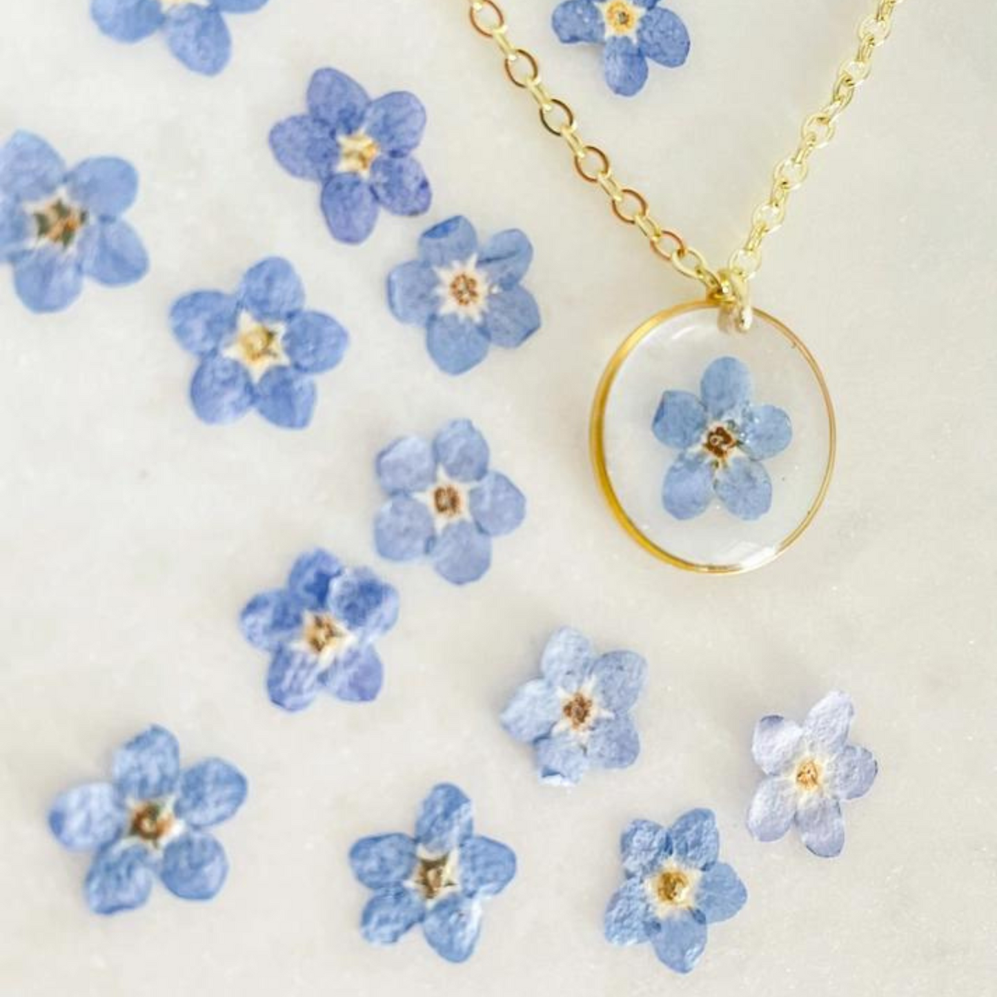 Forget Me Not Necklace