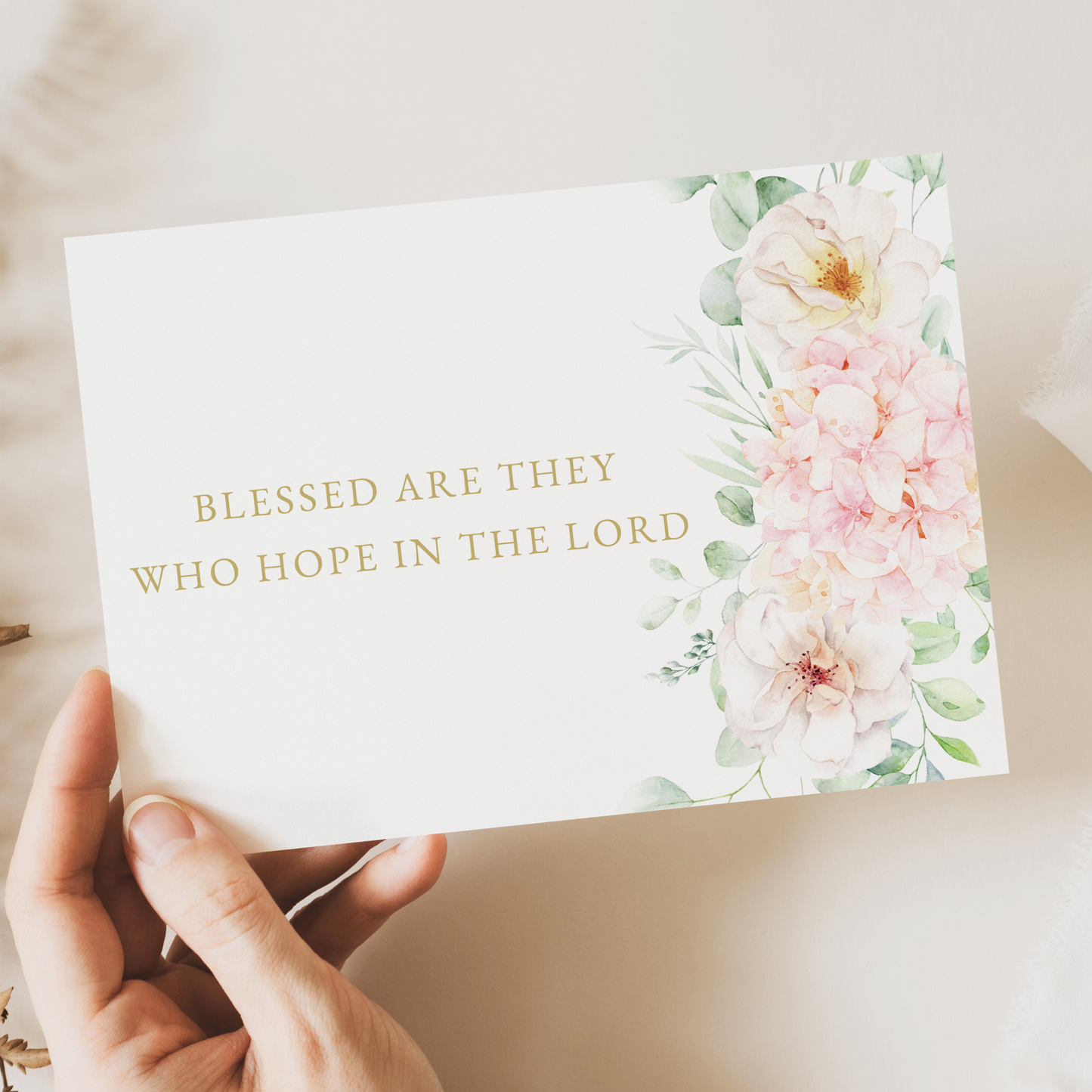 Hope in the Lord Card