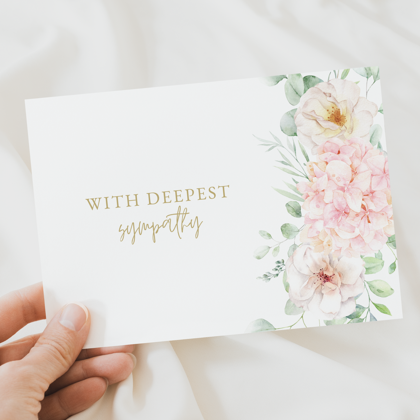 With Deepest Sympathy Card