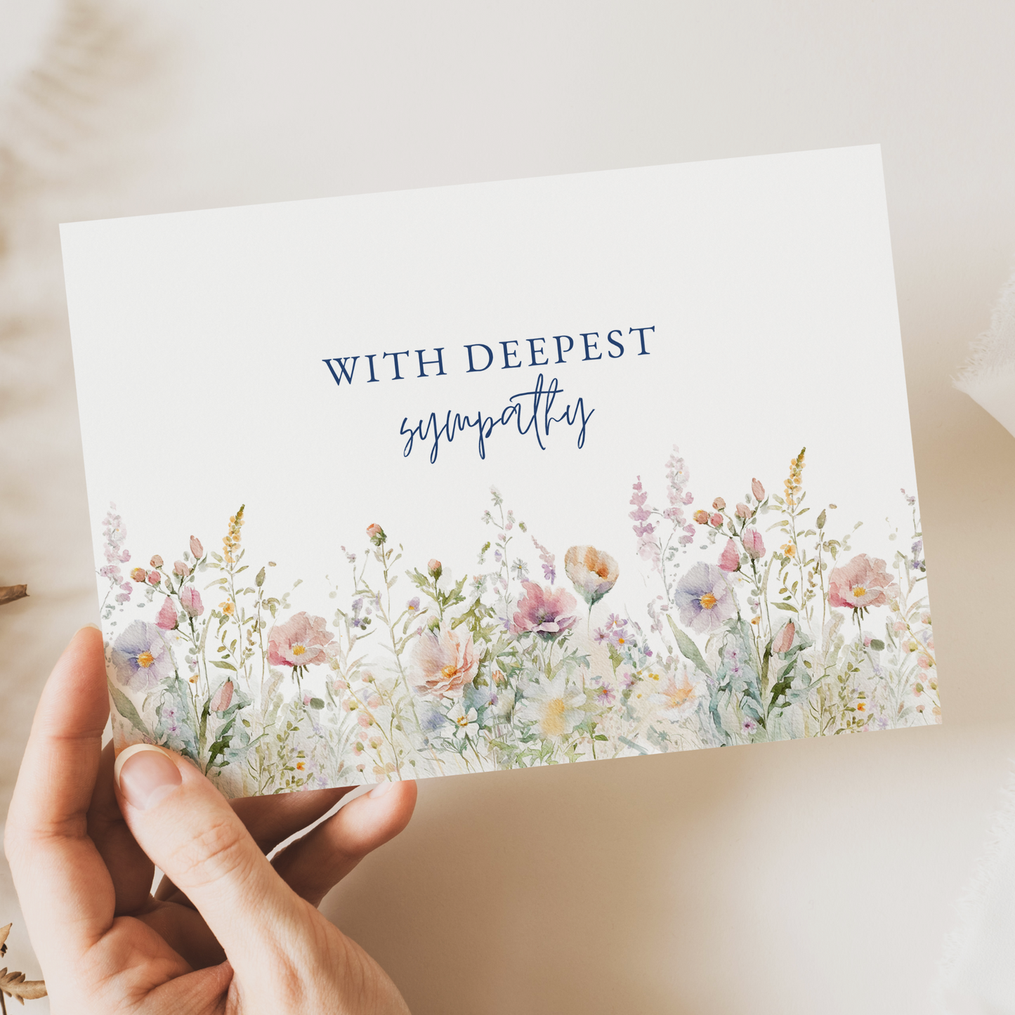 With Deepest Sympathy Card
