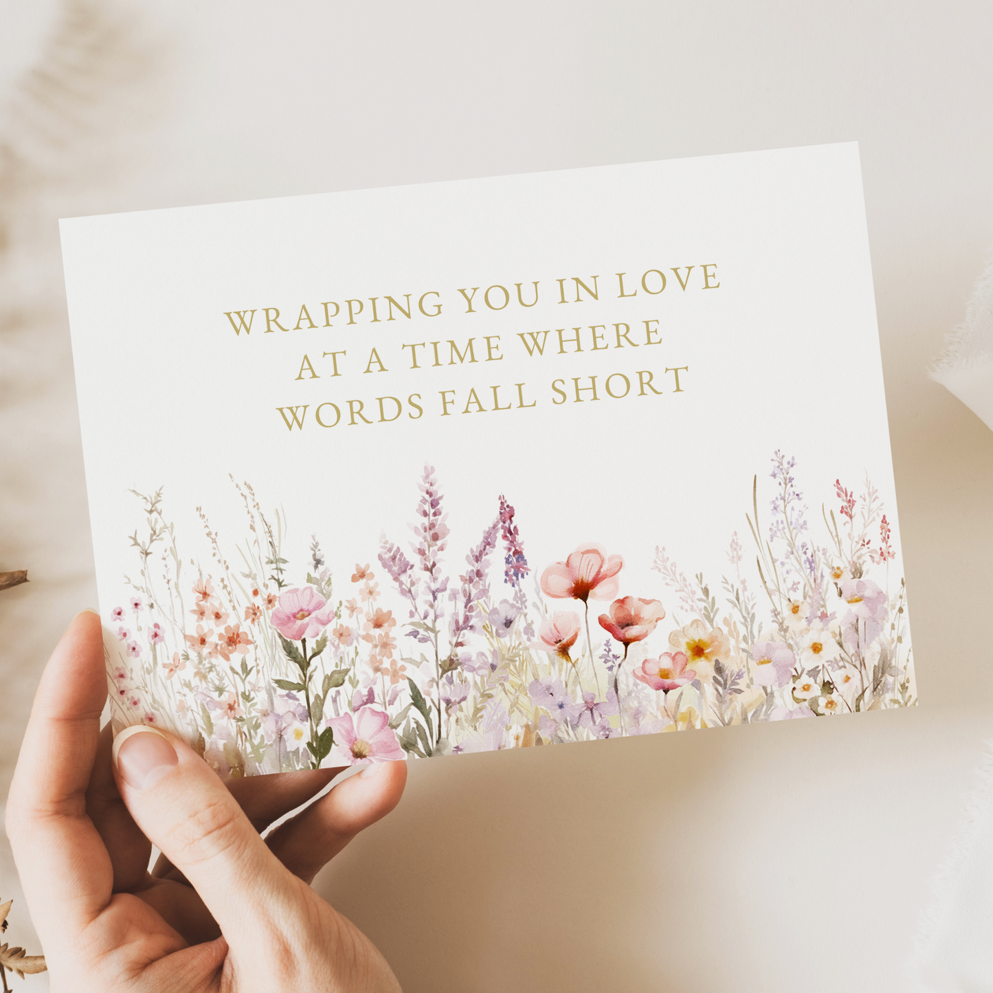 Wrapping You In Love Card