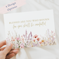 Blessed Are You Who Mourn Card