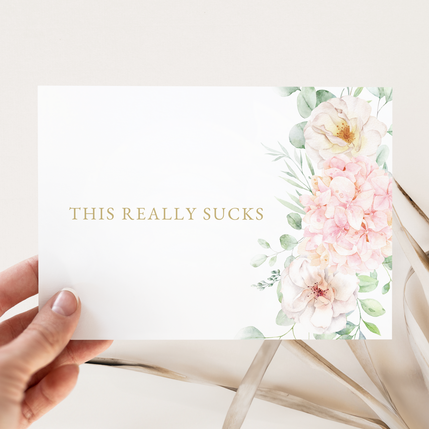 This Really Sucks Card