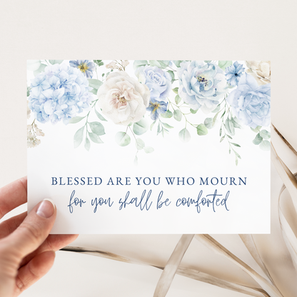 Blessed Are You Who Mourn Card