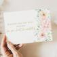 Blessed Are You Who Mourn Card