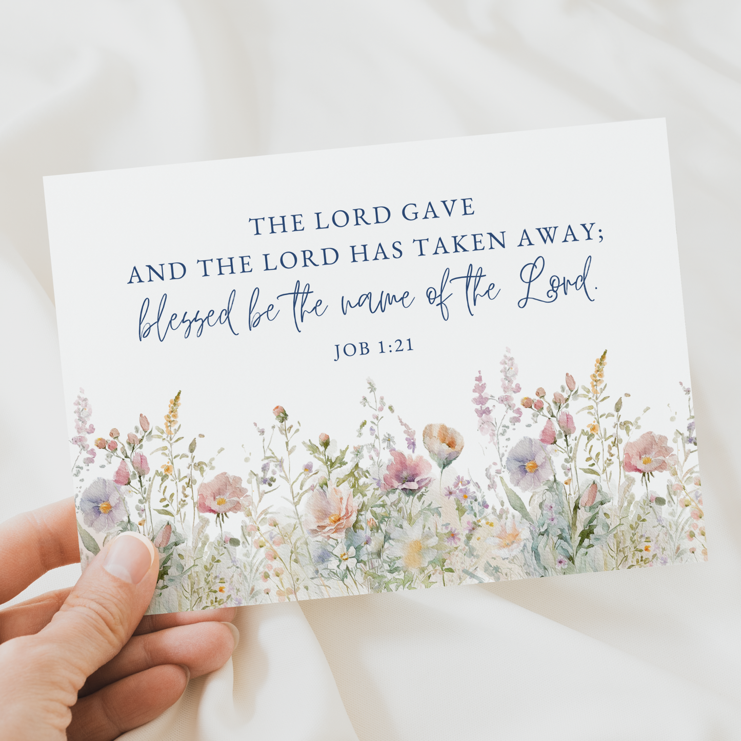 The Lord Gave Card