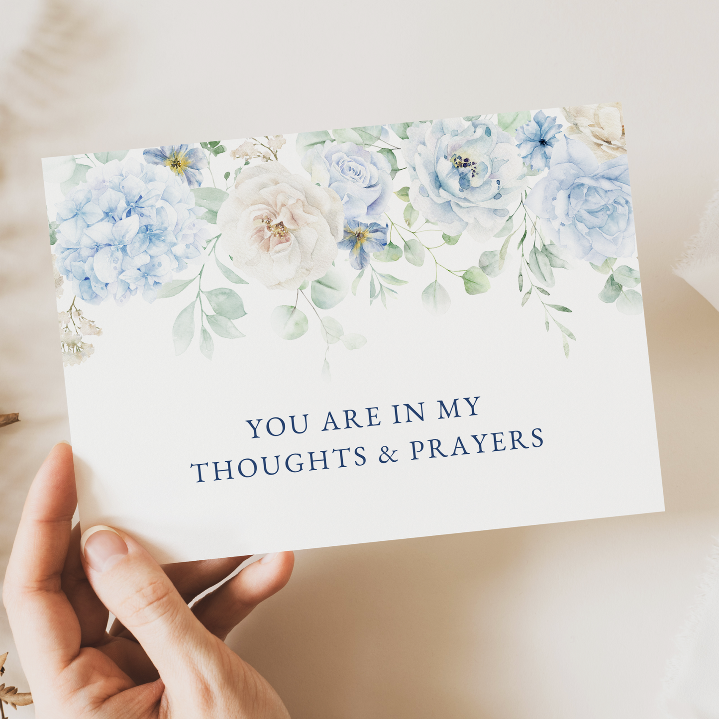Thoughts & Prayers Card