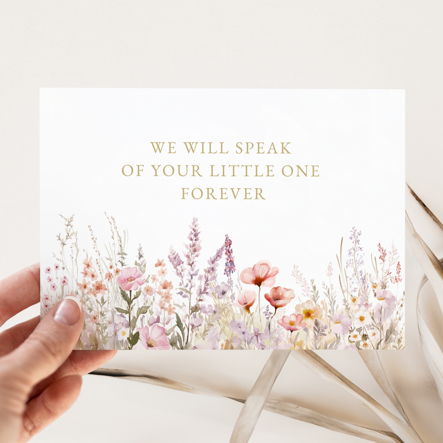 We Will Speak Card