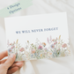 Never Forget Card